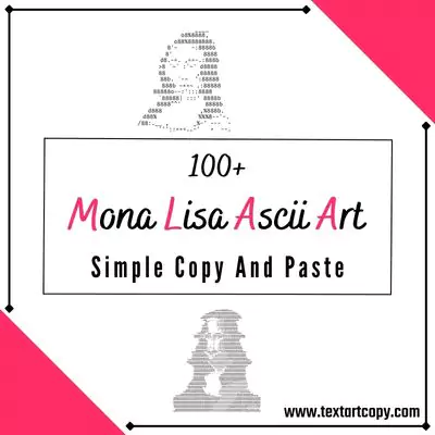 Mona Lisa Hand-Signed A4 Print Typewriter Art