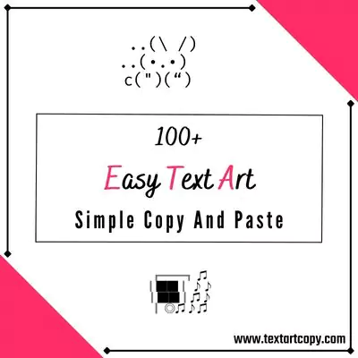 simple text art pictures